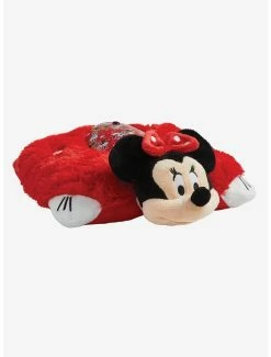 Bedroom Disney Minnie Pillow Pets Rockin The Dots Plush Sleeptime Lite -BoxLunch Sales Shop 13055778 av2