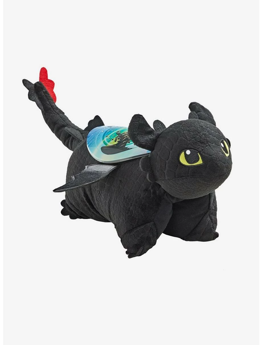 Bedroom How To Train Your Dragon Toothless Sleeptime Lite Pillow Pets Plush Toy 2 Bedroom How To Train Your Dragon Toothless Sleeptime Lite Pillow Pets Plush Toy - Image 2