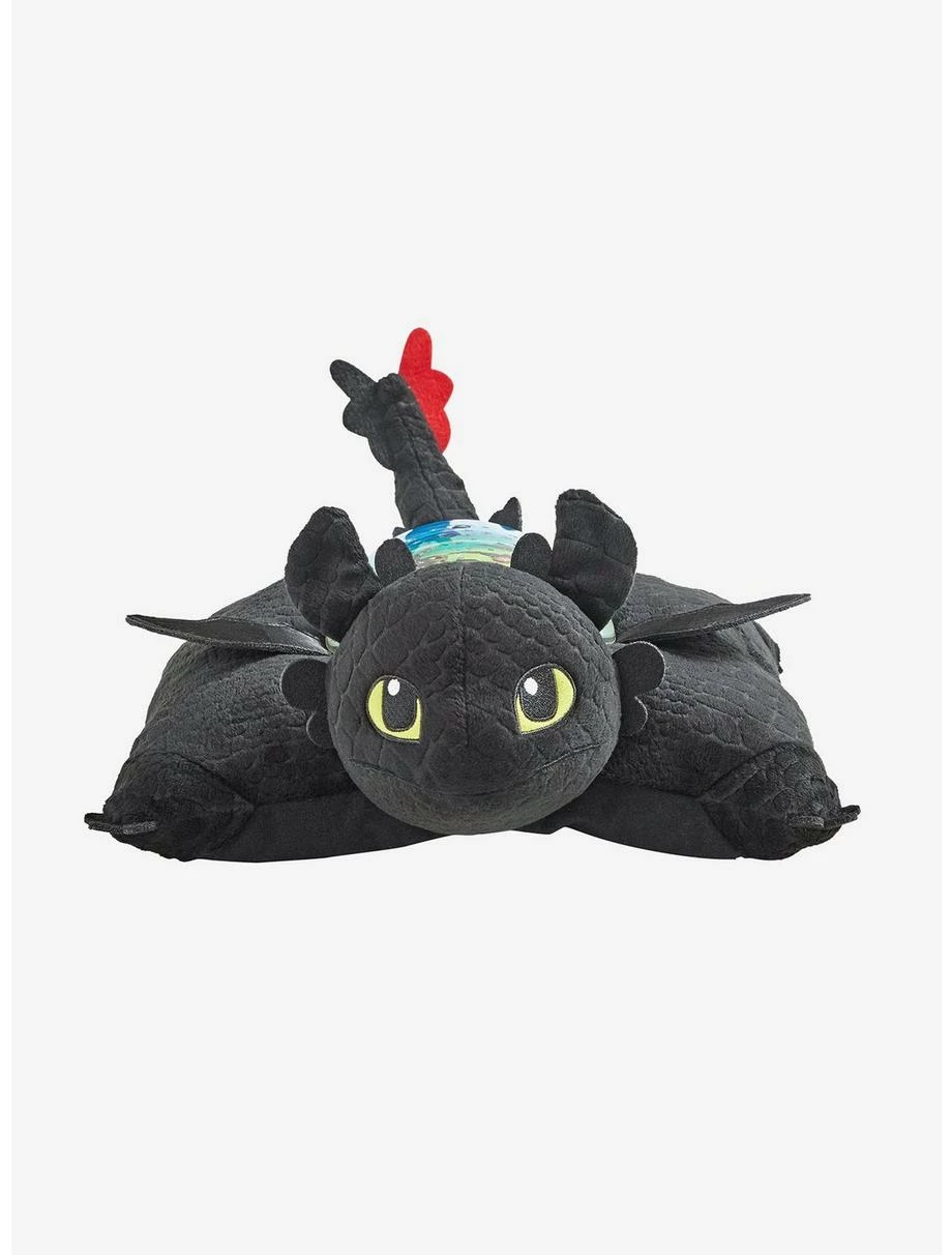 Bedroom How To Train Your Dragon Toothless Sleeptime Lite Pillow Pets Plush Toy 3 Bedroom How To Train Your Dragon Toothless Sleeptime Lite Pillow Pets Plush Toy - Image 3