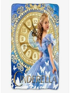 Decor Disney Cinderella Clock Strikes Midnight Fleece