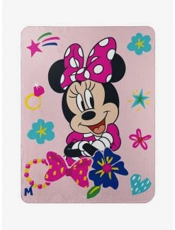 Decor Disney Minnie Mouse Dotty Vibes Fleece