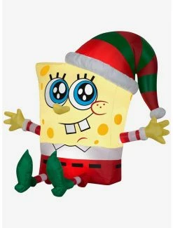 Decor Spongebob Squarepants In Holiday Outfit Small Airblown