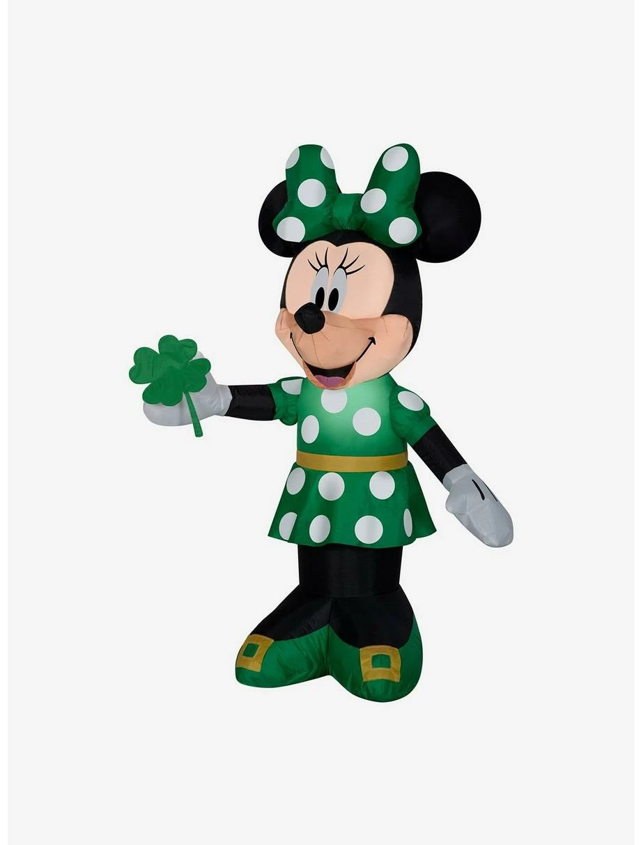 Decor Disney Minnie Mouse St. Patrick'S Day Airblown 1 Decor Disney Minnie Mouse St. Patrick'S Day Airblown