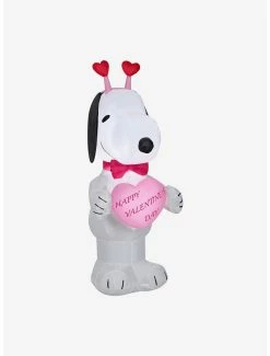 Decor Peanuts Snoopy With Heart Headband Peanuts Airblown