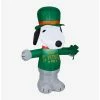 Decor Peanuts St. Patricks Day Snoopy Peanuts Airblown