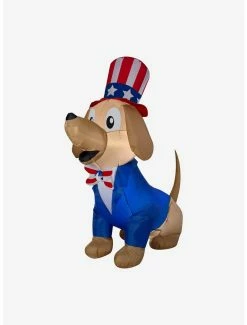Decor Patriotic Pooch Inflatable Décor