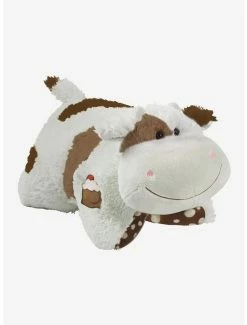 Bedroom Sweet Scented Chocolate Milkshake Cow Pillow Pets Plush Toy