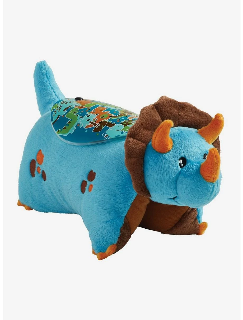 Bedroom Blue Dinosaur Sleeptime Lite Pillow Pets Plush Toy 2 Bedroom Blue Dinosaur Sleeptime Lite Pillow Pets Plush Toy - Image 2