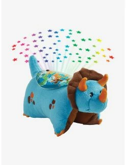 Bedroom Blue Dinosaur Sleeptime Lite Pillow Pets Plush Toy
