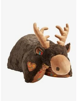 Bedroom Sweet Scented Chocolate Moose Pillow Pets Plush Toy