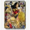 Bedroom DC Comics Wonder Woman Gone Wonder Tapestry Throw