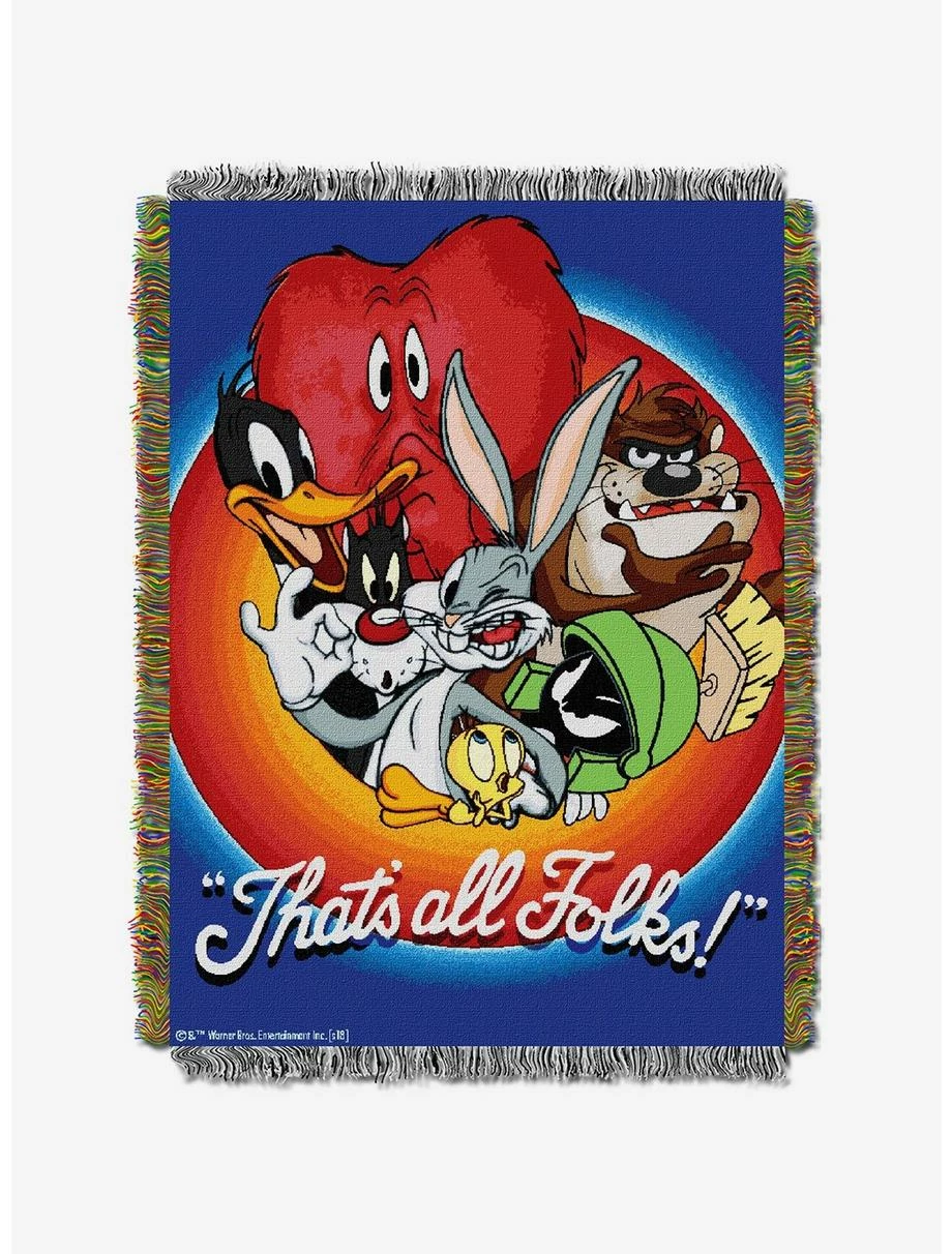 Bedroom Looney Tunes Favorite Show Tapestry Throw 1 Bedroom Looney Tunes Favorite Show Tapestry Throw