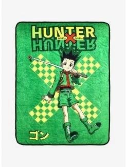 Bedroom Hunter X Hunter Gon Character Portrait Throw