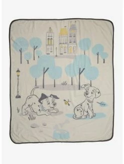 Bedroom Disney 101 Dalmatians Lucky & Pepper Throw - BoxLunch Exclusive