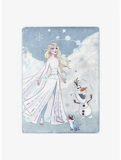 Bedroom Disney Frozen 2 Snow Play Silk Touch Throw