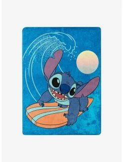 Bedroom Disney Lilo & Stitch Makes Waves Silk Touch Throw