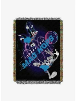 Bedroom Space Jam: A New Legacy Mad Hops Tapestry Throw Blanket