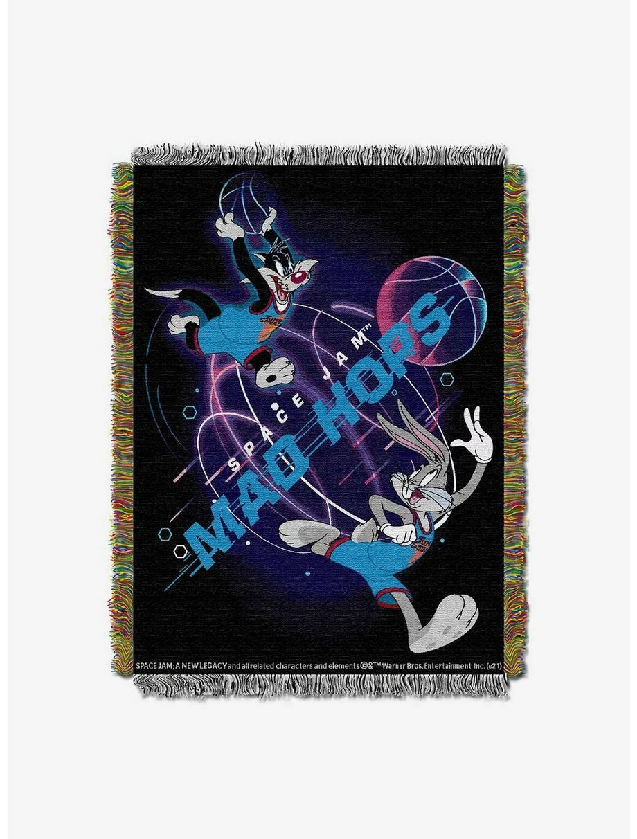 Bedroom Space Jam: A New Legacy Mad Hops Tapestry Throw Blanket 1 Bedroom Space Jam: A New Legacy Mad Hops Tapestry Throw Blanket