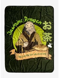 Bedroom Avatar: The Last Airbender Jasmine Dragon Throw - BoxLunch Exclusive