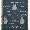 Bedroom Studio Ghibli My Neighbor Totoro Portraits Tapestry Throw - BoxLunch Exclusive