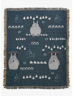 Bedroom Studio Ghibli My Neighbor Totoro Portraits Tapestry Throw - BoxLunch Exclusive