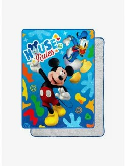 Bedroom Disney Mickey M Buddies Rule Oversized Throw