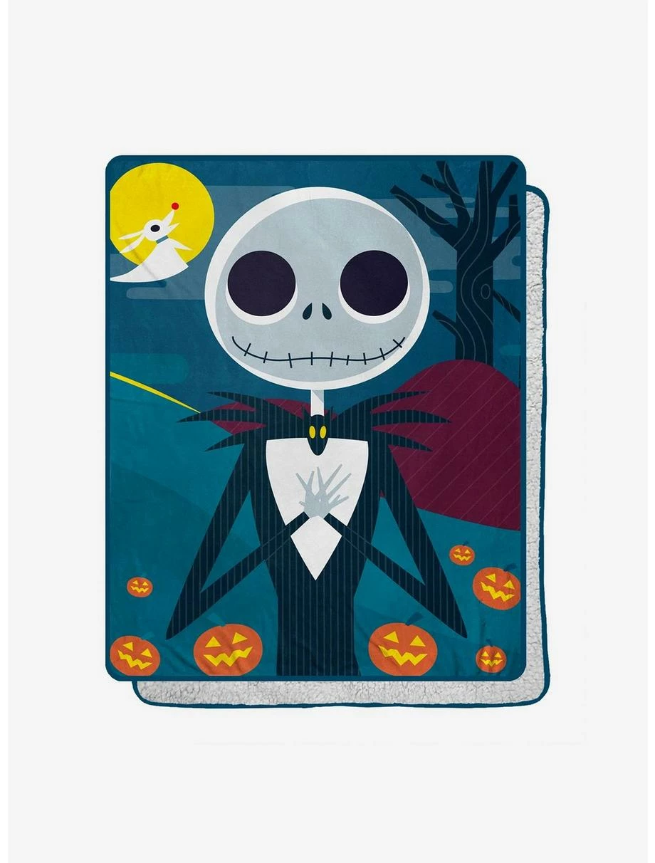 Bedroom Disney Nightmare Before Christmas Night Stroll Throw 1 Bedroom Disney Nightmare Before Christmas Night Stroll Throw