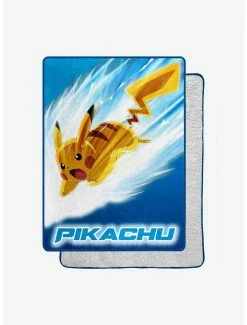 Bedroom Pokemon Piachu Bolt Oversized Throw