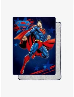 Bedroom DC Comics Superman American Hero Oversized Throw