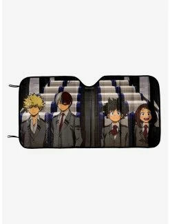 Decor My Hero Academia Class 1-A Heroes Bus Ride Sunshade