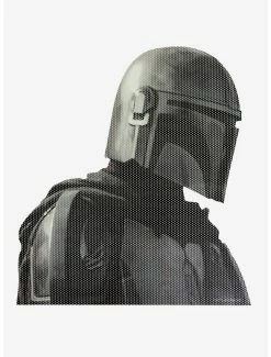 Decor Star Wars The Mandalorian Mando Passenger Vinyl Window Cling