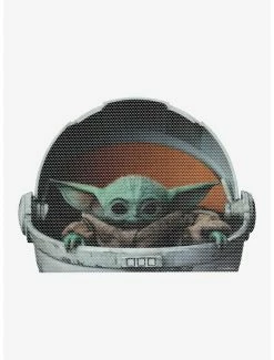 Decor Star Wars The Mandalorian Grogu Passenger Vinyl Window Cling