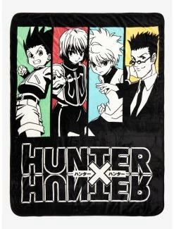 Bedroom Hunter X Hunter Tonal Portrait Panels Throw