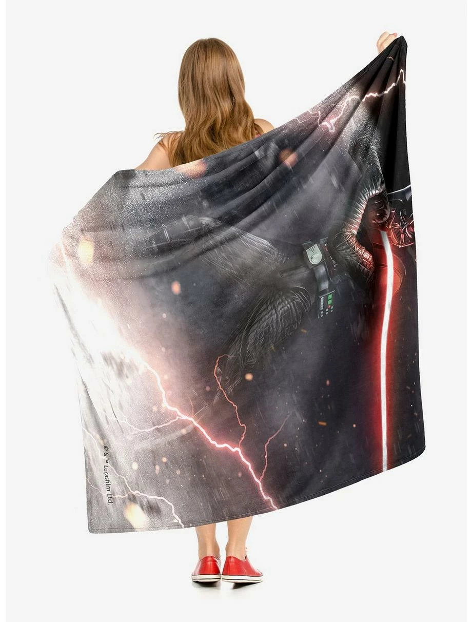 Bedroom Star Wars Chosen One Throw Blanket 2 Bedroom Star Wars Chosen One Throw Blanket - Image 2