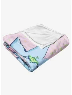 Bedroom Rick And Morty Made Of Stone Throw Blanket -BoxLunch Sales Shop 19293492 av3