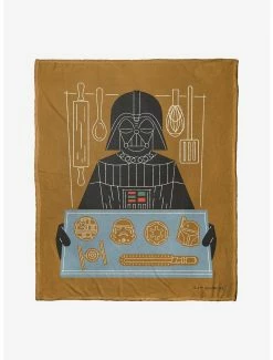 Bedroom Star Wars Dark Side Cookies Throw Blanket