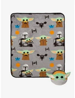 Bedroom Star Wars The Mandalorian Grogu Pillow And Blanket Set 7 Bedroom Star Wars The Mandalorian Grogu Pillow And Blanket Set -BoxLunch Sales Shop 19426353 av3