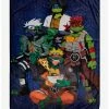 Bedroom Teenage Mutant Ninja Turtles X Naruto Throw - BoxLunch Exclusive